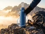 Steel Insulated Water Bottle / Coffee Flask, Leakproof, 12 Hours Hot, 24 Hours Cold, Double Walled Vacuum Metal for Offices, Sports, Gym, Travel Friendly, Powder Coat, BPA-Free, Non-Toxic